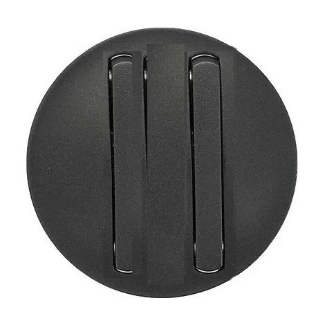 Legrand 065202 Graphite hubcap for double switch and back and forth Soft 10AX - narrow finger