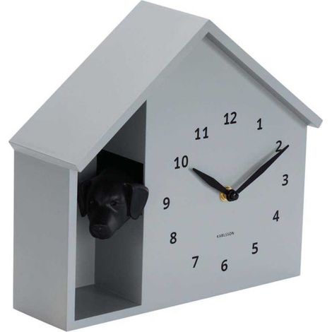 Horloge à poser Peeking Doggy