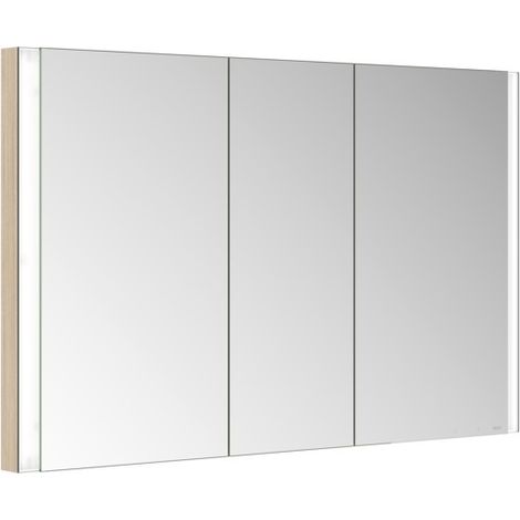 KEUCO SOMARIS Spiegelschrank Wandeinbau 3-türig, mit