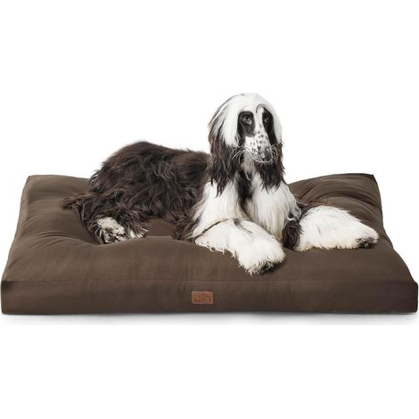 Hundekissen XXL 120x90cm waschbar, 10cm dick, braun (1/5)