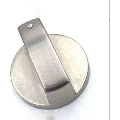Universeller Metall-Bedienknopf für Gasherde, 6 mm, 2-teiliges Set (1/5)