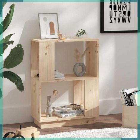814029 Bibliothèque/Séparateur de pièce 51x25x70 cm Bois de pin solide (1/5)