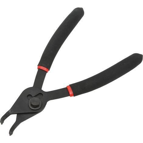 Pince à circlips 8 pouces robuste, intérieure et extérieure, déverrouillage de pignon, outil de retenue à 90° (1/5)