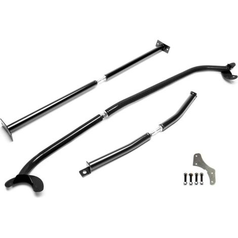 Kit barre anti-rapprochement en Alu Noir Seat Leon de 1999 a 2006-32952945