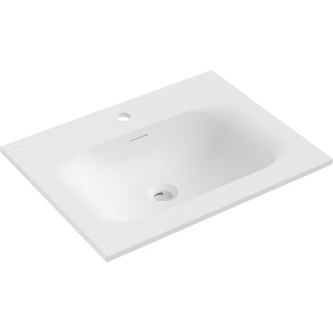 Mexen Vela Einbauwaschbecken 61 x 46,5 cm, weiß matt - 25236001 (1/3)