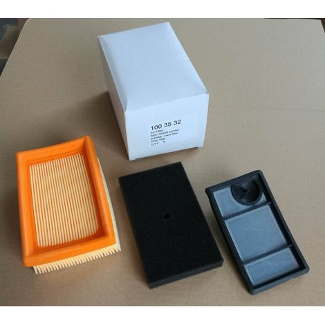 Préfiltre TS400 + filtre principal + filtre intérieur Filtre à air TS400 (1/5)