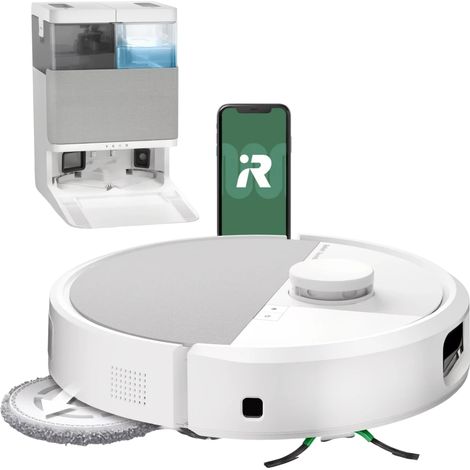 Robot aspirador e lavador de pavimentos iRobot Roomba Combo Plus 505 LiDAR DualClean