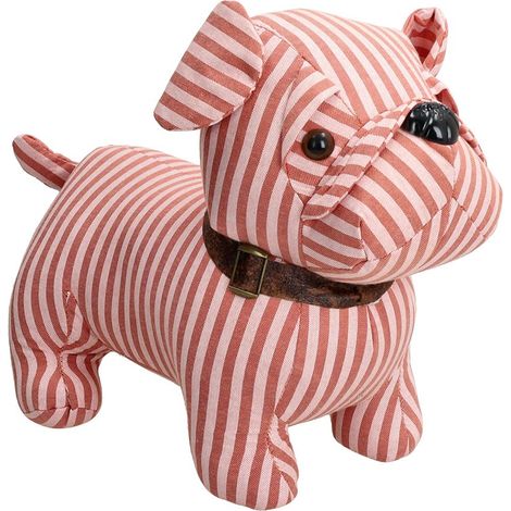 Tognana Fermaporta Cane Urban Pets H 24 Cm Bianco Rossa
