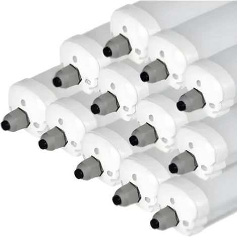 Réglette LED étanche 150cm 48W IP65 120lm/W Interconnectable - P (1/5)