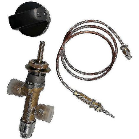 Soupape de sécurité de contrôle de foyer au gaz propane/GPL, dispositif de coupure de flamme, vanne de chauffage au gaz avec thermocoup e20241122549 (1/4)