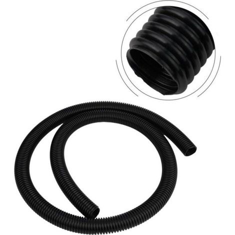1 Tuyau d'extension, flexible ondulé, diamètre 32 mm, longueur 3 m, pour aspirateur (1/4)