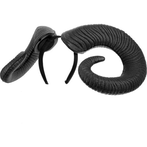 Halloween Headband for Adults, Black Foam Headpiece (1/5)