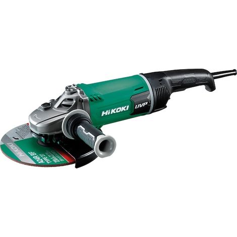 Hikoki – Meuleuse Ø230 2600W – Moteur Brushless – Poignée anti-vibration – Protection renforcée contre la poussière – Pour béton armé