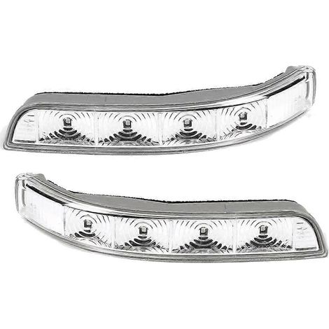 2x 876132P000 Clignotant LED pour rétroviseur latéral KIA Sorento 2009-2014 (côté conducteur principal, côté gauche et côté droit)