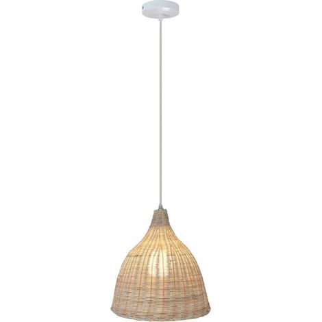 Luzon 1xE27 Rattan-Pendelleuchte 40cm