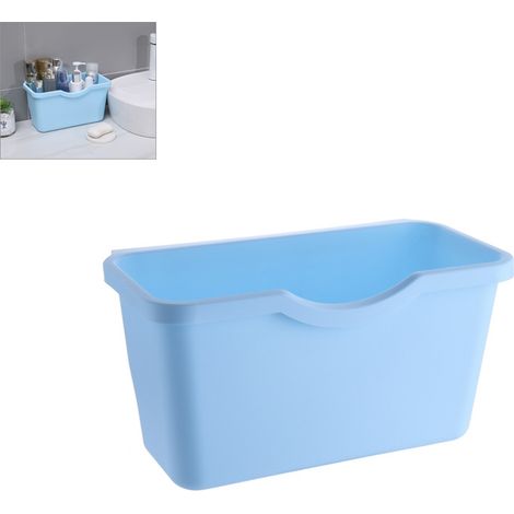 Corbeille Poubelle Suspendue pour Porte de Placard Cuisine - Bac Rangement Plastique (1/5)