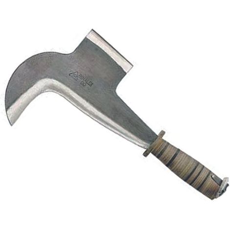 RONCOLA PENNATA TOSCANA 118 RINALDI - ACCIAIO FORGIATO/CUOIO CM 23 N00 - 1 pezzo (1/10)