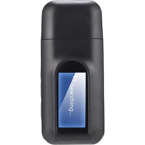 Émetteur-récepteur Bluetooth 5.0 USB pour voiture, adaptateur sans fil à faible latence avec écran LCD, interface 3,5 mm et microphone antibruit. (1/5)