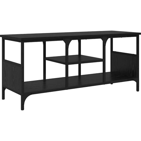 Maison Exclusive - Mobile TV Rovere Nero 100 x 35 x 45 cm