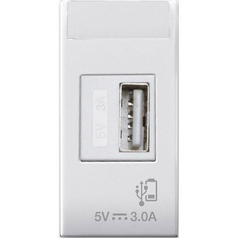 Caricatore Usb Univers. 3A Domus 1M AVE 441082USB3A (1/2)