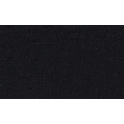 Caleffi Lenzuolo con Angoli Inferiore Cotone Tinta Unita Matrimoniale Nero in Cotone - 51269 (1/2)