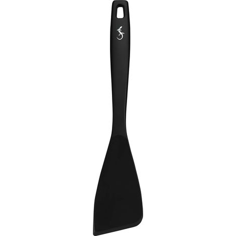 LURCH Smart Tool Wendespatula UV ProTech, finitura superficiale, 28 cm, silicone con anima in nylon, nero (1/4)