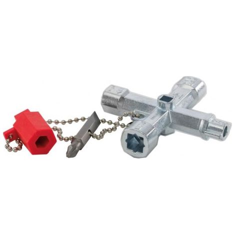Clé de coffret électrique Double tête 11 fonctions avec adaptateur pour embouts (1/5)