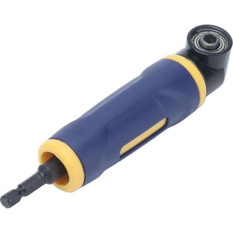 Adaptateur de perceuse à angle droit, tournevis d'extension de fixation de perceuses à 90 degrés pour adaptateur de support d'extension de tournevis-LIAIKI (1/5)