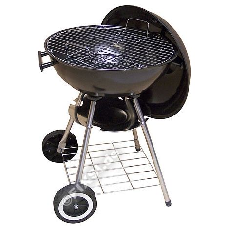 Kugelgrill 17 Zoll Granada Holzkohlegrill Standgrill Grill BBQ Camping Holzkohle (1/2)