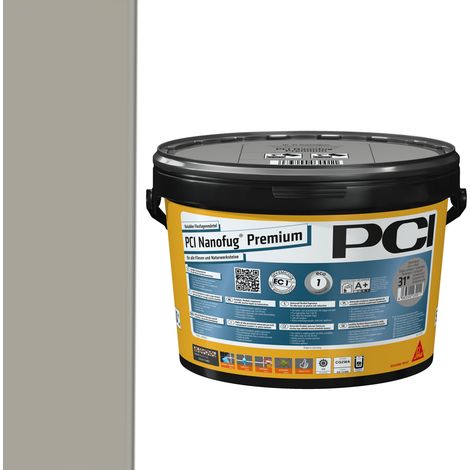 PCI Nanofug Premium Flexfugenmörtel 5kg Sandgrau (1/2)