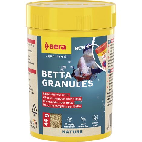 Sera Fischfutter Betta Granules 100 ml Granulat