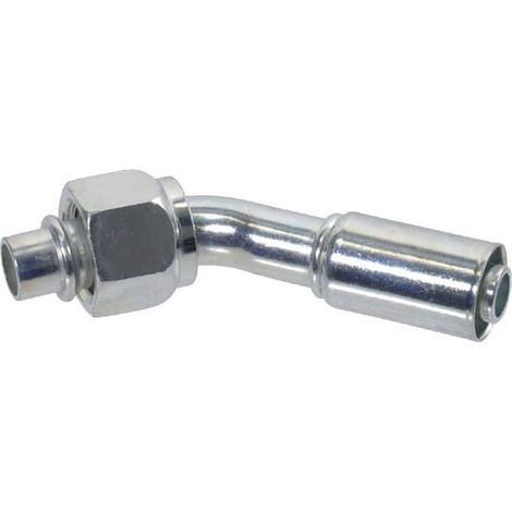 Raccordo a/c Nr.10 45° 7/8"-14 tubo compatto-acciaio UNIVERSALE KL077011