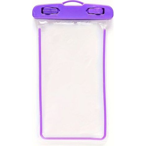 Custodia impermeabile viola per telefono (1/5)