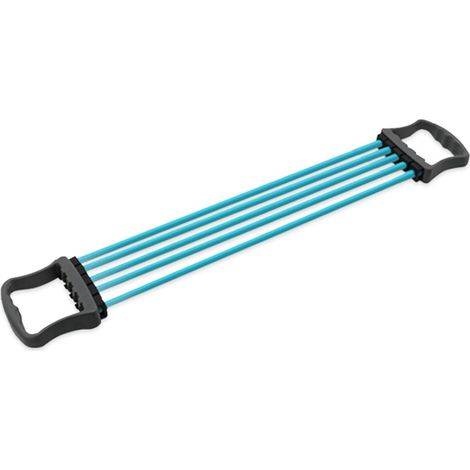Extenseur De Poitrine - 5 Tubes En Latex - Pour Entrainement Pectoral Et Haut Du Corps - Usage Maison Salle De Sport Extérieur - Lot De 1 (1/5)