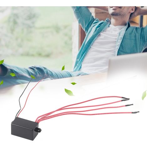 Module ioniseur générateur d'ions négatifs anioniques pour la maison, mini purificateur d'air, 4 lignes négatives (DC12V) (1/5)