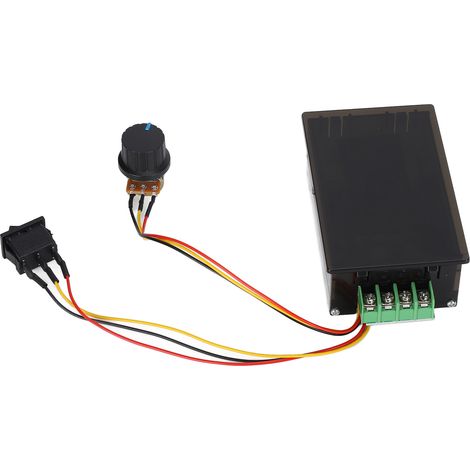 Contrôleur PWM 20A pour Moteur DC 6-60V avec Inversion de Sens et Bouton Marche/Arrêt (1/5)