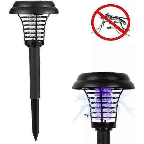 Lampe anti-moustiques solaire LED étanche pour l'extérieur, utilisable à l'intérieur comme à l'extérieur. (1/5)
