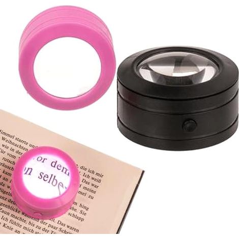 Mini loupe avec lumière LED (1/5)