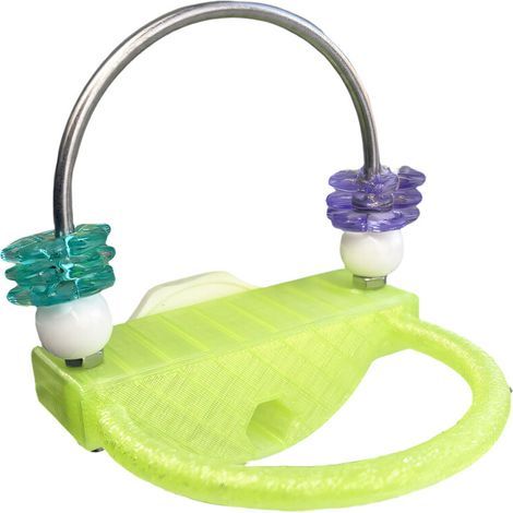 Support de gymnastique multifonctionnel pour-Vert translucide (1/2)