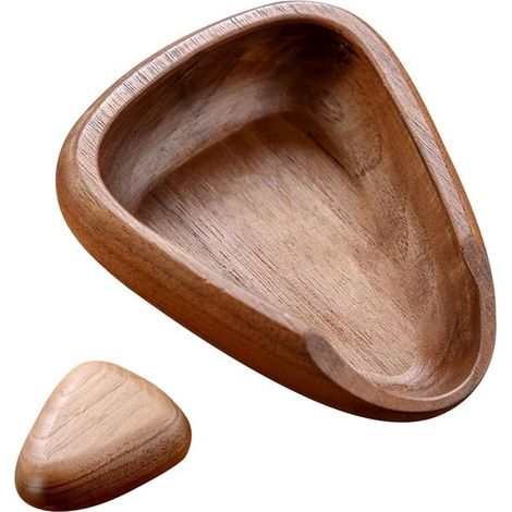 Cucharas de café，tenedores de repostería，taza medidora de granos de café，madera，marrón，9,8 x 8 x 3 cm (1/5)