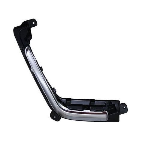 Moulure grille de pare-choc avant droit chromée Peugeot 308 1 phase 2 2011-2013