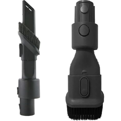 Convient pour l'aspirateur sans fil Dreame : embout plat 2 en 1, brosse douce, accessoires pour tête d'aspiration (modèles V8, V9, V10, V11, V16 et T20).