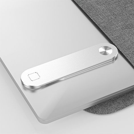 Soporte ajustable para teléfono, clip de montaje lateral para portátil, soporte magnético para portátil (1/4)