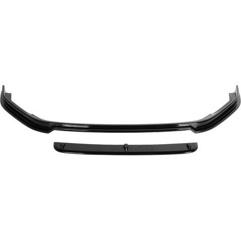 Glänzend Schwarzer RevoZport Style Doppellippen-Frontspoiler-Splitter, passend für MK7.5 R 2017–2020 (1/5)