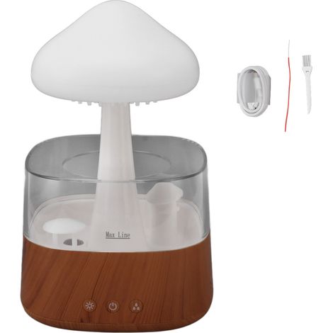 USB-Luftbefeuchter mit Aromatherapie-Diffusor und LED-Beleuchtung für Schlafzimmer und Büro (1/5)