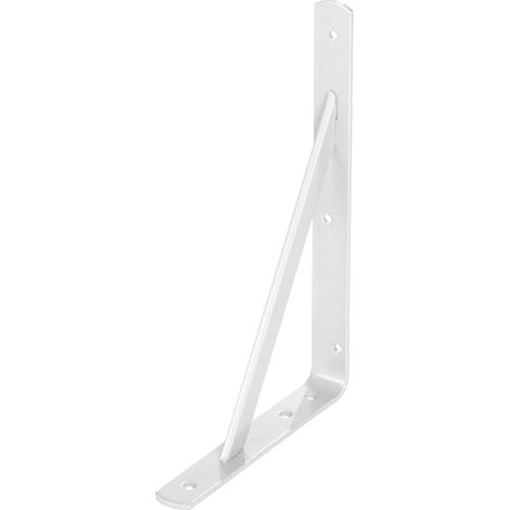 Palomilla Wolfpack Con Refuerzo Blanco 500x330 mm.