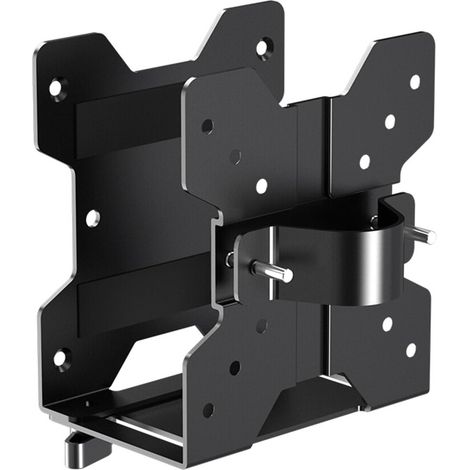 Soporte de escritorio ajustable pequeño para adaptador de monitor y montaje en pared para PC.