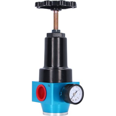 Régulateur de pression d'air, réducteur pneumatique moyen, jauge de contrôle de régulation qtyh-25 G1 (1/5)