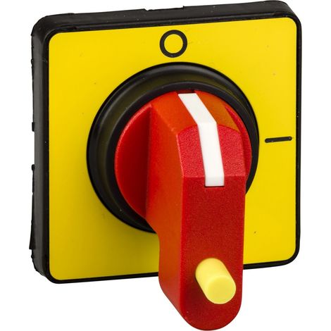 Commande rotative TE SYS avec cadenas et protection IP65, dimensions 60x60x40 mm (1/3)