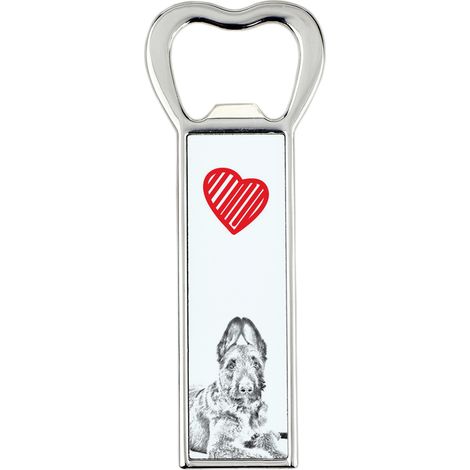 Laekenois Pastore Belga - apribottiglie con cane, apri frigo personalizzato, regalo unico per uomo di Art-Dog (1/5)